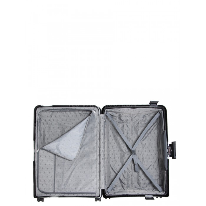 Валіза велика L поліпропілен чорна 78х53х31см/101л/5.9кг/Airtex 645, фото 10