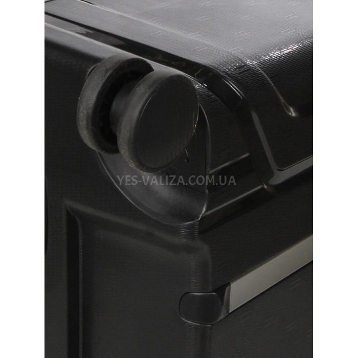 Чемодан средний M полипропилен чёрный 68х47х27см/76л/4.6кг/Airtex 645, фото 9