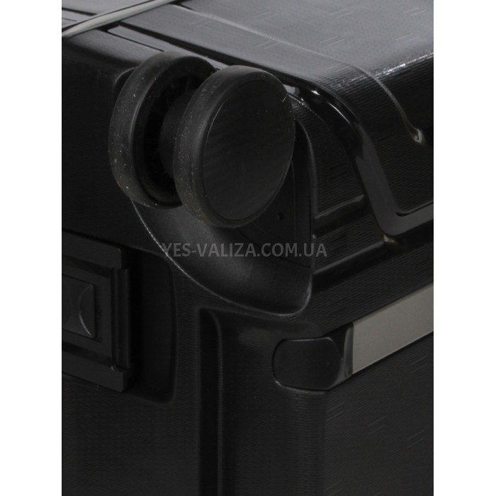 Валіза мала S поліпропілен чорна 55х36х21см/33л/3.45кг/Airtex 645, фото 9