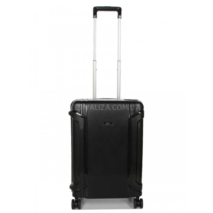 Чемодан малый S полипропилен чёрный 55х36х21см/33л/3.45кг/Airtex 645, фото 2