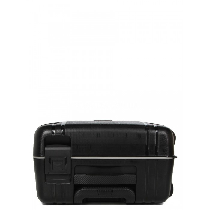 Чемодан малый S полипропилен чёрный 55х36х21см/33л/3.45кг/Airtex 645, фото 5