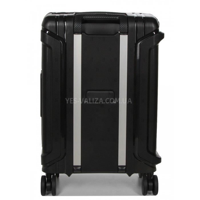 Валіза мала S поліпропілен чорна 55х36х21см/33л/3.45кг/Airtex 645, фото 3