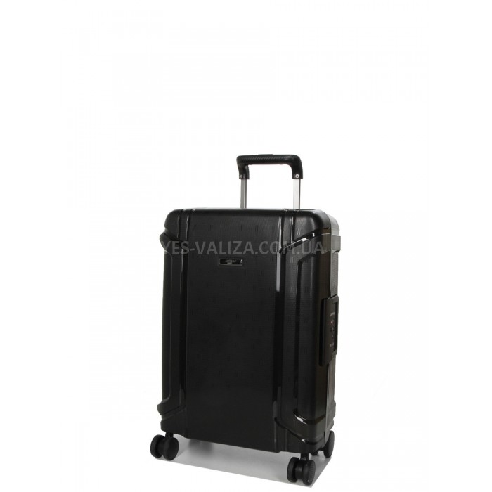 Валіза мала S поліпропілен чорна 55х36х21см/33л/3.45кг/Airtex 645, фото 1