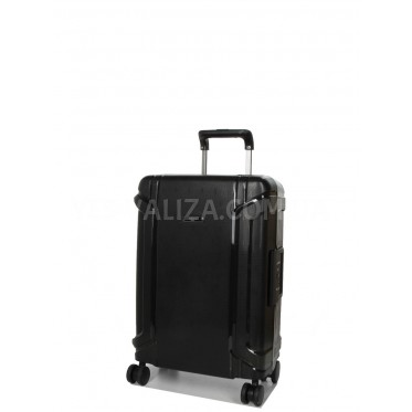Чемодан малый S полипропилен чёрный 55х36х21см/33л/3.45кг/Airtex 645