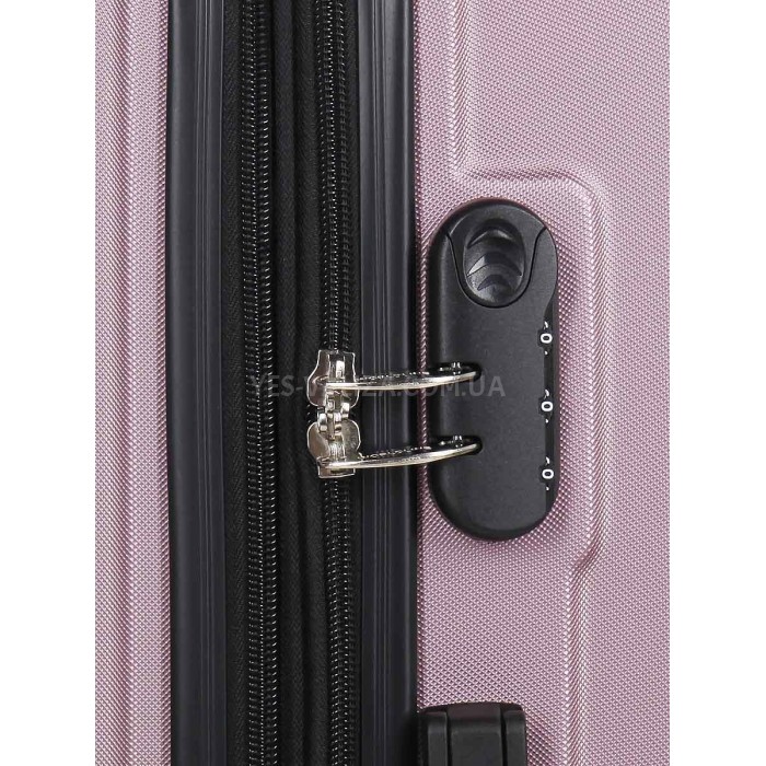 Валіза Франція велика L рожева 76х49х31+5/110л/4.3кг/Worldline 623, фото 8