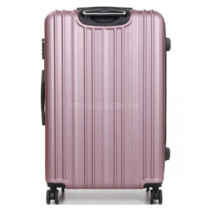 Валіза Франція велика L рожева 76х49х31+5/110л/4.3кг/Worldline 623, фото 2