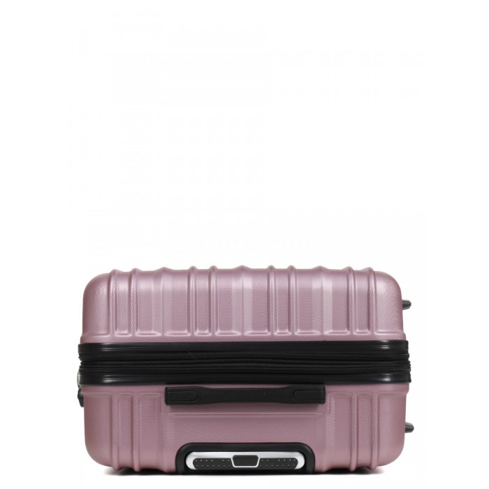 Валіза Франція велика L рожева 76х49х31+5/110л/4.3кг/Worldline 623, фото 6