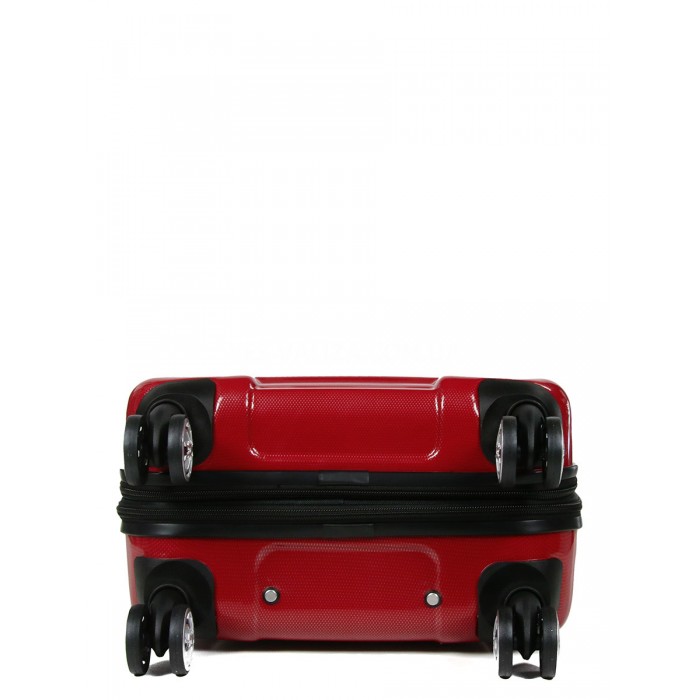 Валіза Airtex ручна поклажа S полікарбонат червона55х36х20см/35л/2.4кг, фото 8