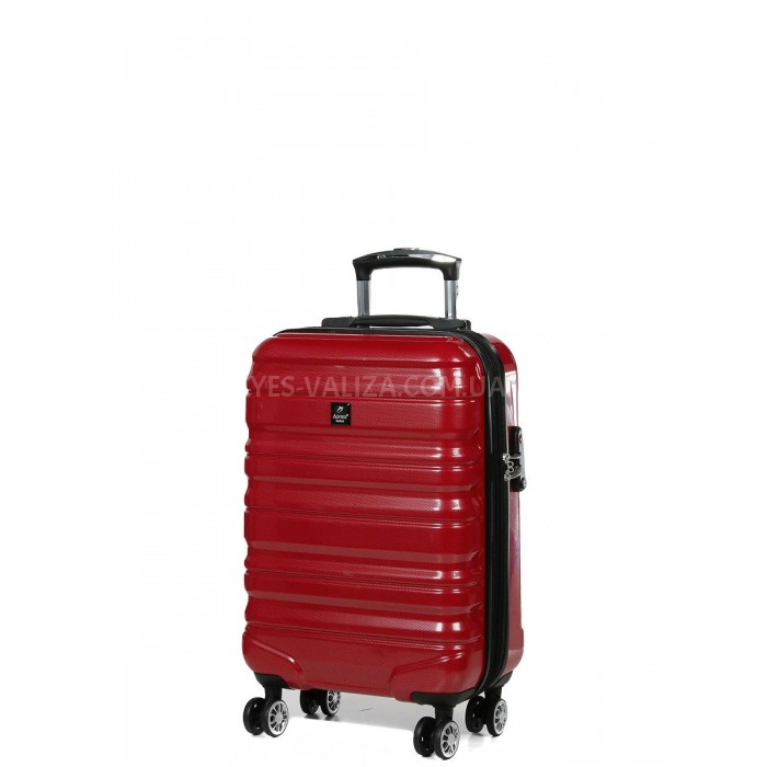 Валіза Airtex ручна поклажа S полікарбонат червона55х36х20см/35л/2.4кг, фото 1