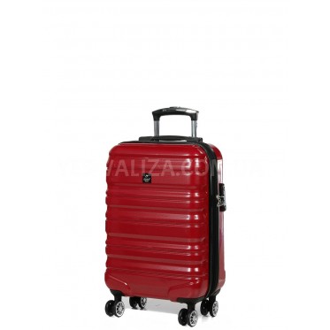 Чемодан Airtex ручная кладь поликарбонат красный 55х36х20см/35л/2.4кг