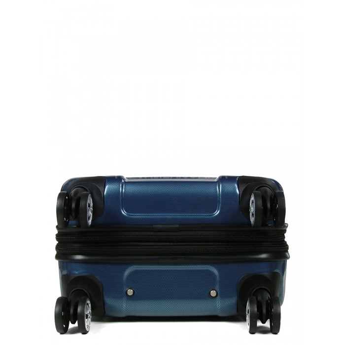 Валіза Airtex ручна поклажа S полікарбонат синя 55х36х20см/35л/2.4кг, фото 9