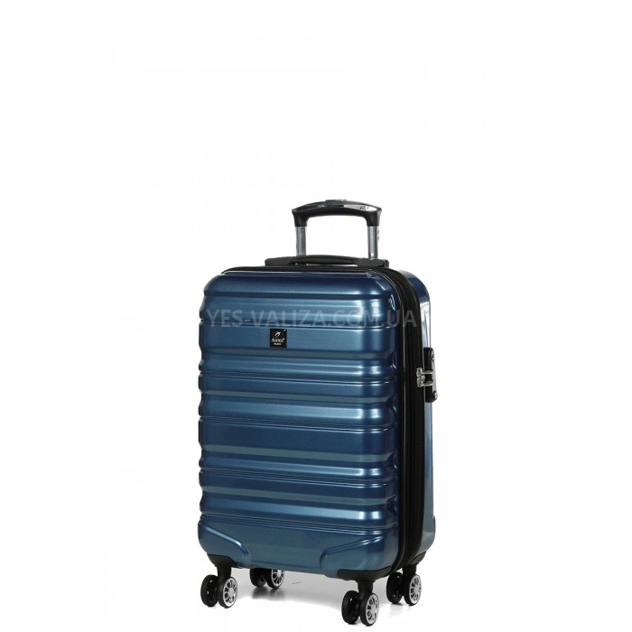 Чемодан Airtex ручная кладь S поликарбонат синий 55х36х20см/35л/2.4кг, фото 1