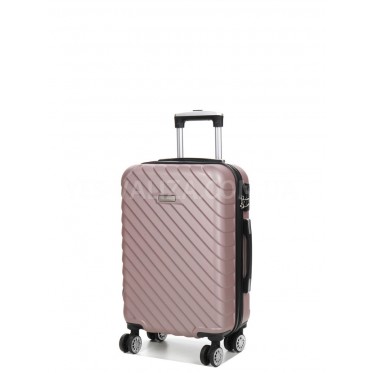 Валіза ручна поклажа S пудра 58х39х23см/40л/2.7кг/Madisson 03403