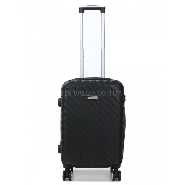 Чемодан ручная кладь S чёрный 58х39х23см/40л/2.7кг/Madisson 03403, фото 2