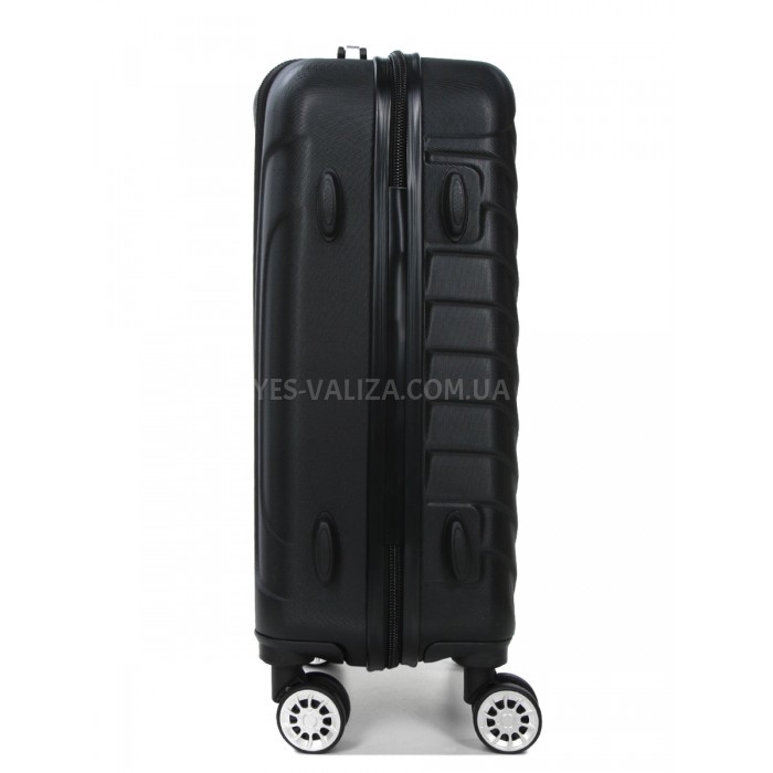 Чемодан ручная кладь S чёрный 58х39х23см/40л/2.7кг/Madisson 03403, фото 5