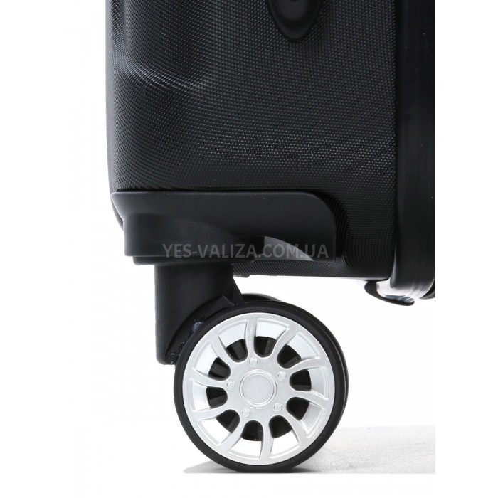 Чемодан ручная кладь S чёрный 58х39х23см/40л/2.7кг/Madisson 03403, фото 9