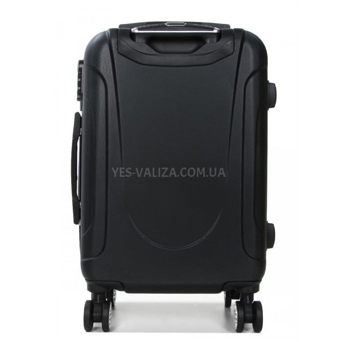 Чемодан ручная кладь S чёрный 58х39х23см/40л/2.7кг/Madisson 03403, фото 3