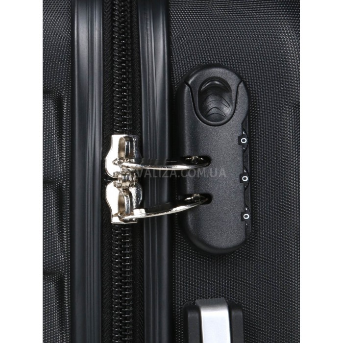 Чемодан ручная кладь S чёрный 58х39х23см/40л/2.7кг/Madisson 03403, фото 8
