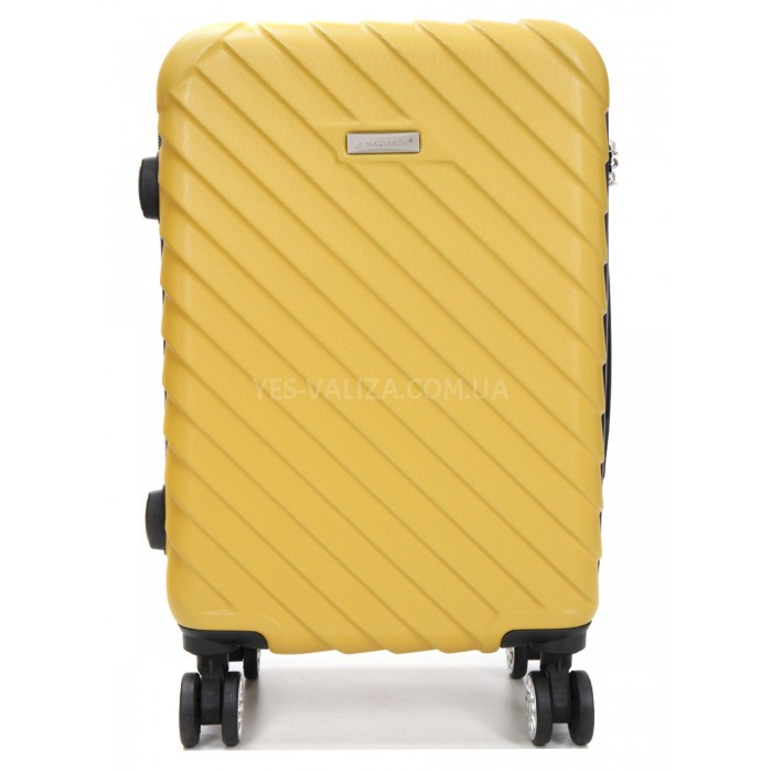 Чемодан ручная кладь S жёлтый 58х39х23см/40л/2.7кг/Madisson 03403, фото 3