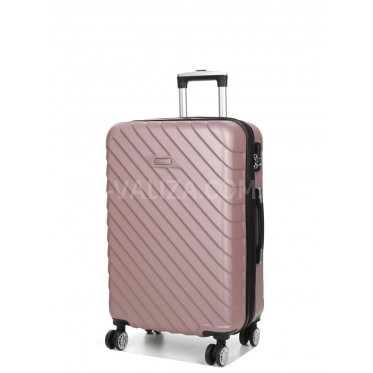 Валіза середня M пудра 68х45х28(+5)см/80л/3.5кг/Madisson 03403