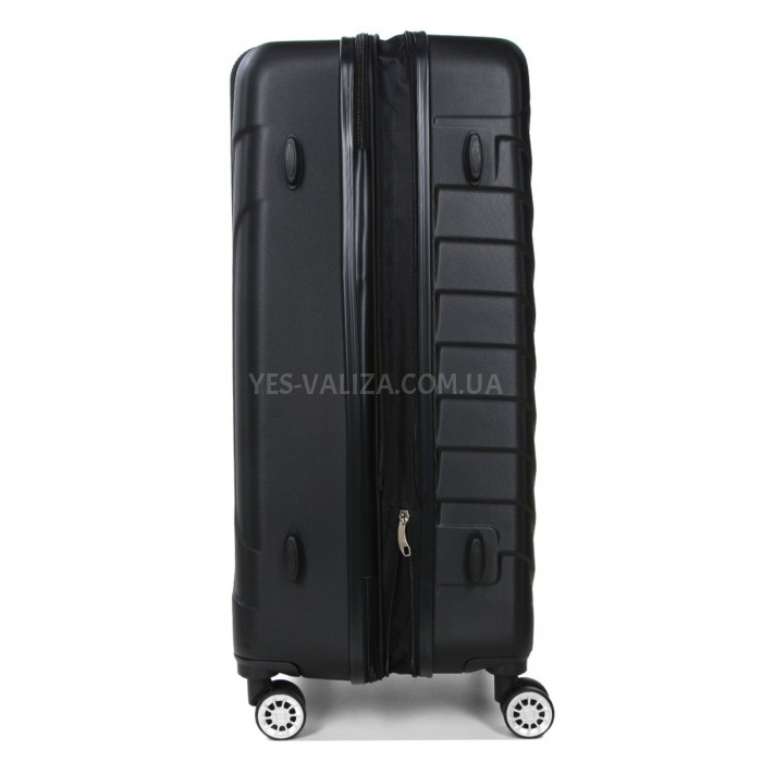 Чемодан большой L чёрный 78х50х32(+5)см/118л/4.4кг/Madisson 03403, фото 5