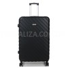 Чемодан большой L чёрный 78х50х32(+5)см/118л/4.4кг/Madisson 03403, фото 12