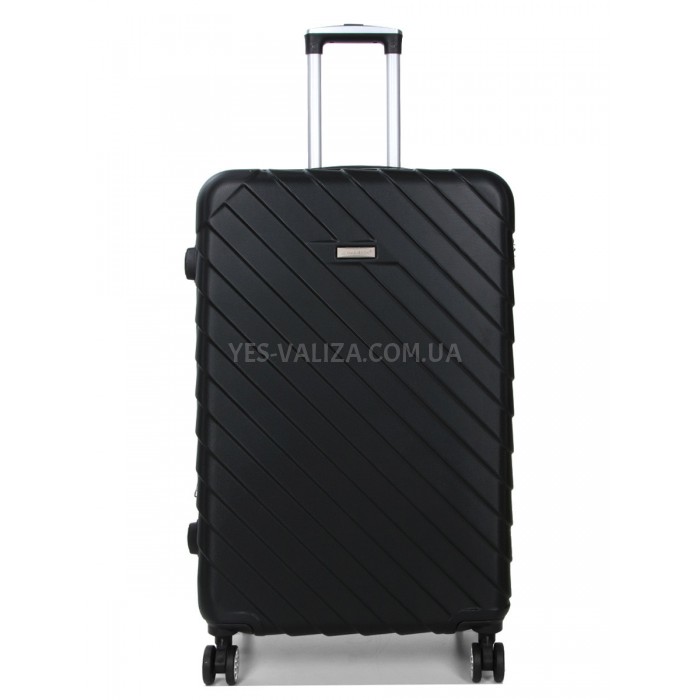 Чемодан большой L чёрный 78х50х32(+5)см/118л/4.4кг/Madisson 03403, фото 2