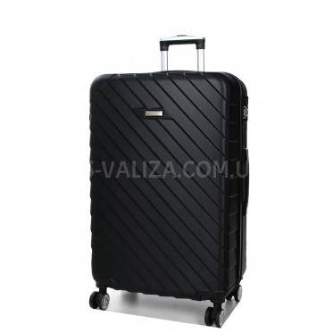 Валіза велика L чорна 78х50х32(+5)см/118л/4.4кг/Madisson 03403