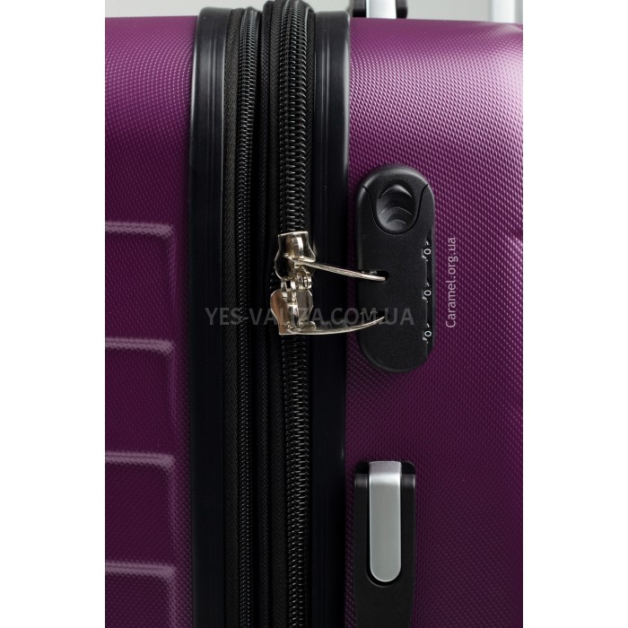Чемодан большой L фиолет 78х50х32(+5)см/118л/4.4кг/Madisson 03403, фото 3