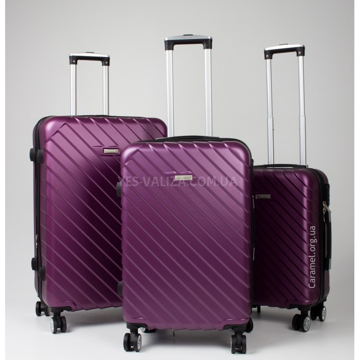 Валіза велика L фіолетова 78х50х32(+5)см/118л/4.4кг/Madisson 03403, фото 4