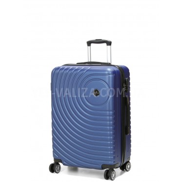 Чемодан Франция средний M синий 67x45x26см/65л/3.4кг/Madisson 93303