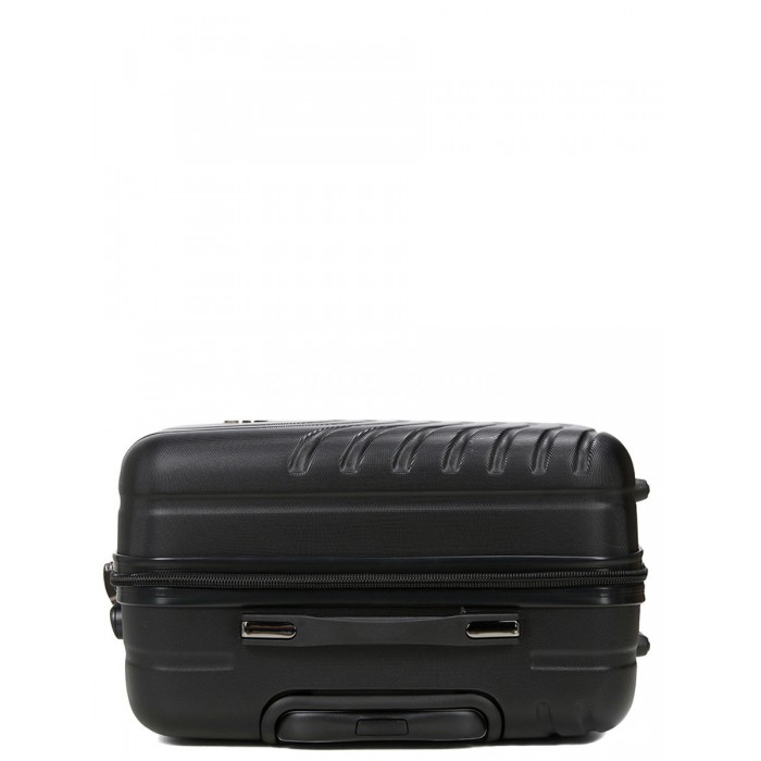 Чемодан Франция средний M чёрный 67x45x26см/65л/3.4кг/Madisson 93303, фото 6