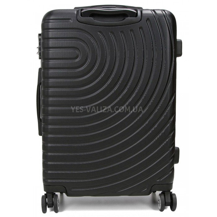 Чемодан Франция средний M чёрный 67x45x26см/65л/3.4кг/Madisson 93303, фото 3