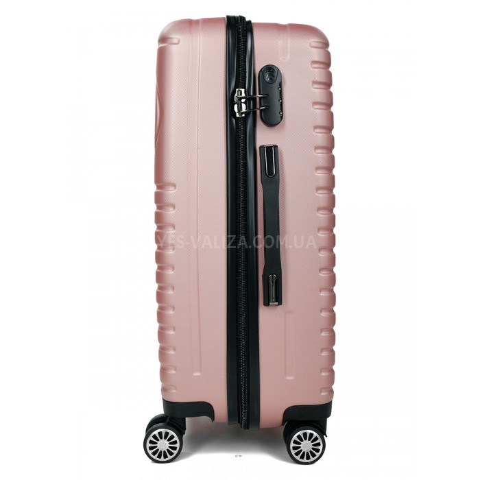 Чемодан Франция средний M розовый 67x45x26см/65л/3.4кг/Madisson 93303, фото 4