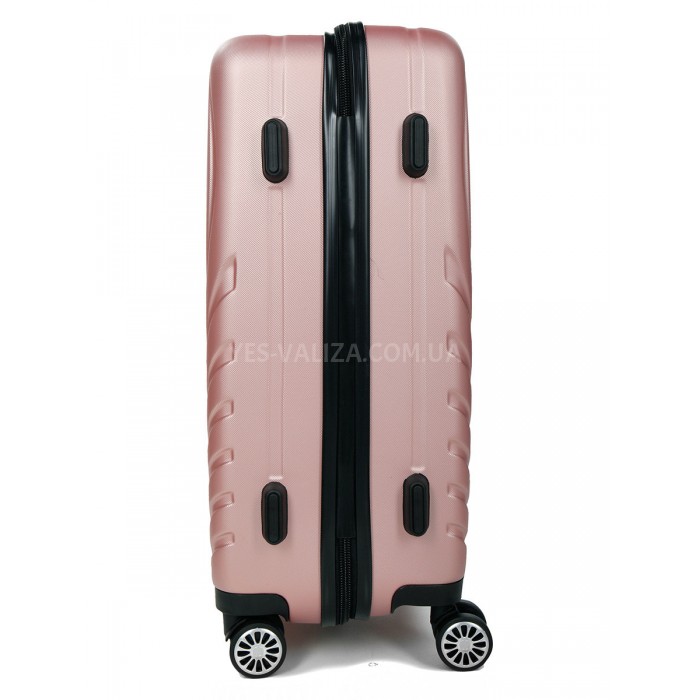 Чемодан Франция средний M розовый 67x45x26см/65л/3.4кг/Madisson 93303, фото 5