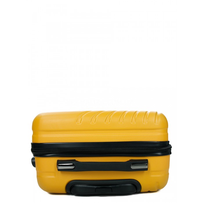 Чемодан Франция ручная кладь S жёлтый 56х39х23/42л/2.7кг/Madisson93303, фото 6