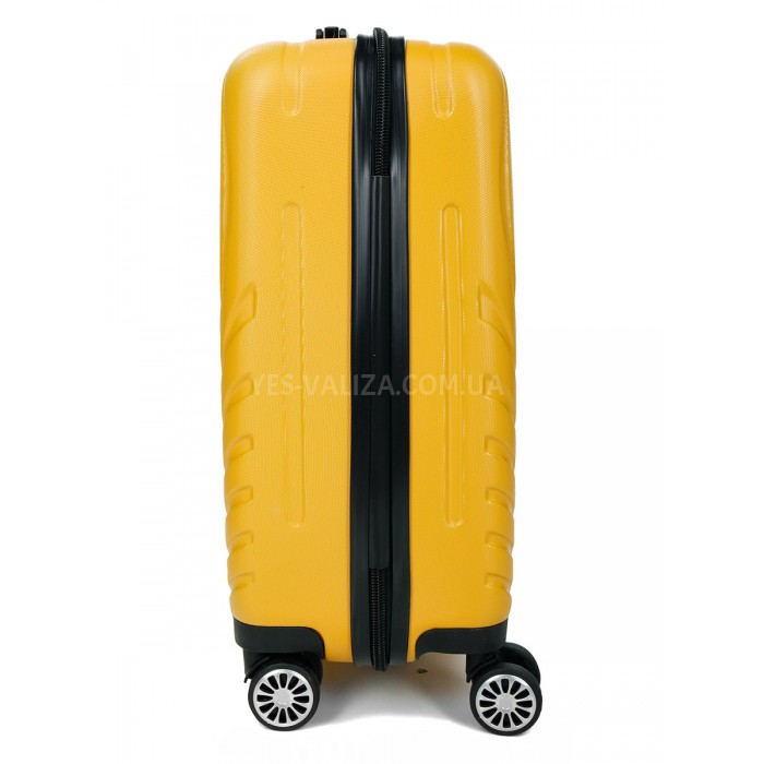Чемодан Франция ручная кладь S жёлтый 56х39х23/42л/2.7кг/Madisson93303, фото 5