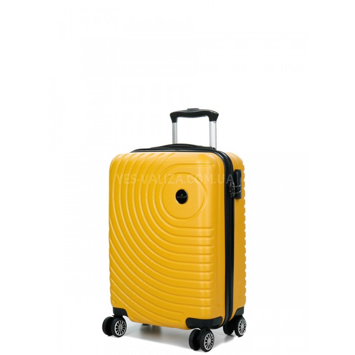 Валіза Франція ручна поклажа S жовта 56х39х23/42л/2.7кг/Madisson 93303, фото 1