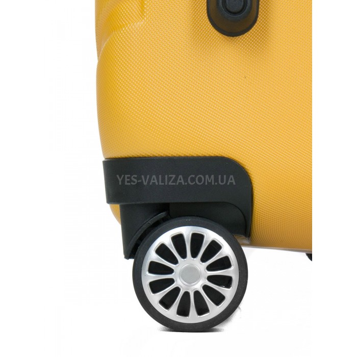 Валіза Франція велика L жовта 76x52x29см/95л/4.2кг/Madisson 93303, фото 9