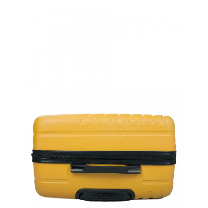 Валіза Франція велика L жовта 76x52x29см/95л/4.2кг/Madisson 93303, фото 6