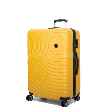 Чемодан Франция большой L жёлтый 76x52x29см/95л/4.2кг/Madisson 93303