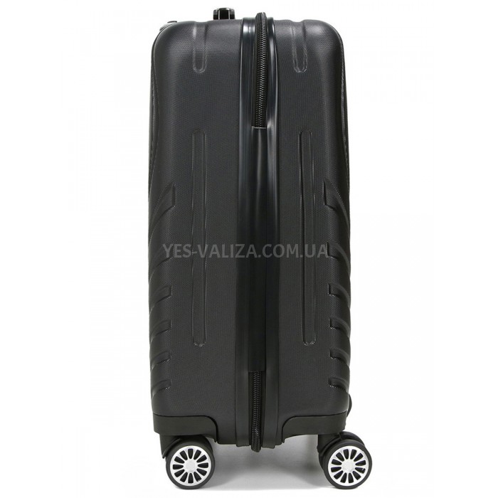 Чемодан Франция ручная кладь S чёрный 56х39х23/42л/2.7кг/Madisson93303, фото 5