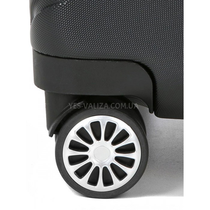 Чемодан Франция ручная кладь S чёрный 56х39х23/42л/2.7кг/Madisson93303, фото 9