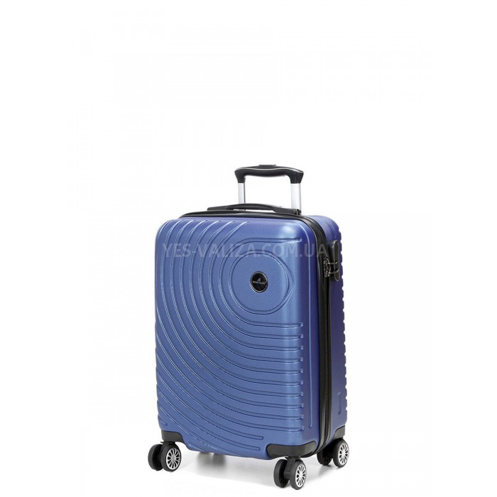 Чемодан Франция ручная кладь S синий 56х39х23/42л/2.7кг/Madisson 93303, фото 1