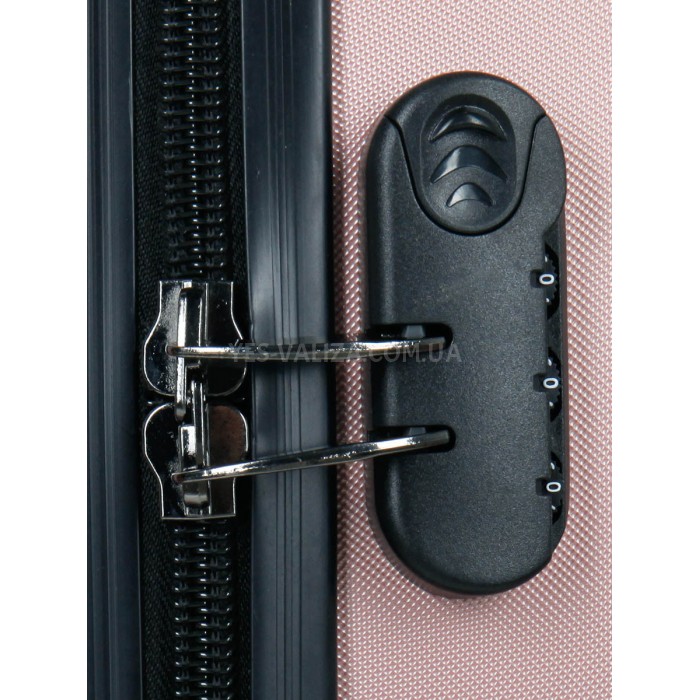 Валіза Франція ручна поклажа S пудра 56х39х23/42л/2.7кг/Madisson 93303, фото 8