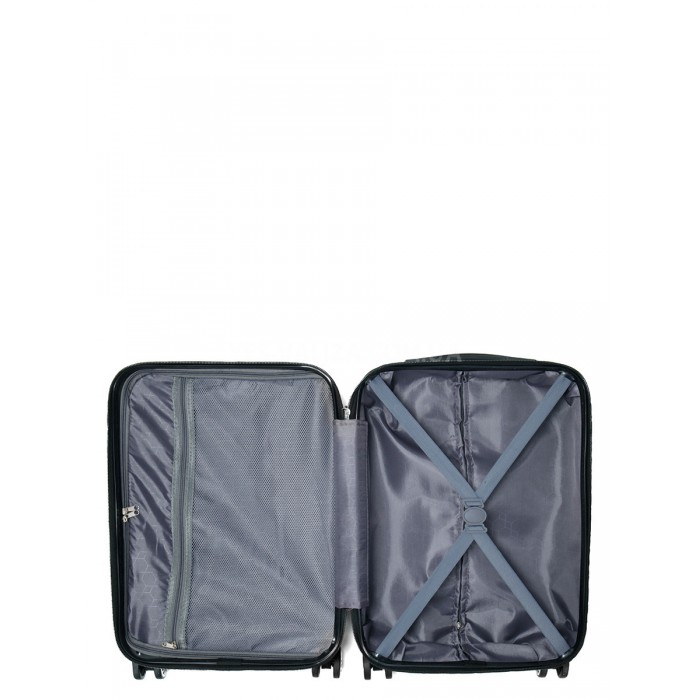 Чемодан Франция ручная кладь S пудра 56х39х23/42л/2.7кг/Madisson 93303, фото 10