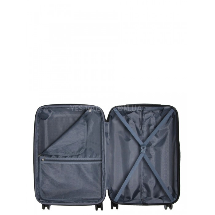 Чемодан Франция средний M голубой 66х42х26+5/74л/3.5кг/Worldline 623, фото 10