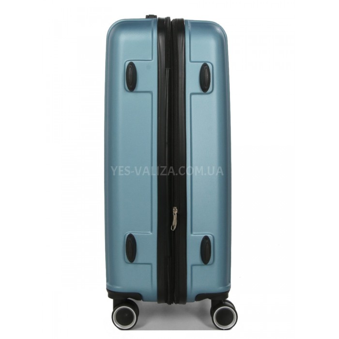 Чемодан Франция средний M голубой 66х42х26+5/74л/3.5кг/Worldline 623, фото 5