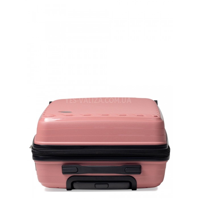 Валіза ручна поклажа S поліпропілен пудра 55х36х20/35л/2.7кг/Snowball, фото 6