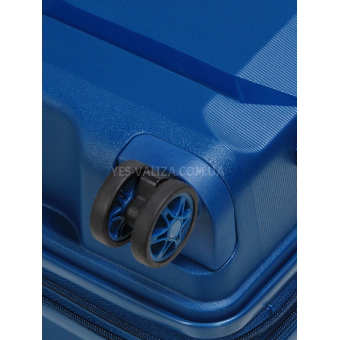 Валіза Airtex велика L поліпропілен синя 79х52х30(+5)см/119л/5кг, фото 9